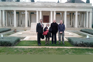 Visit of the cemetery of the General...